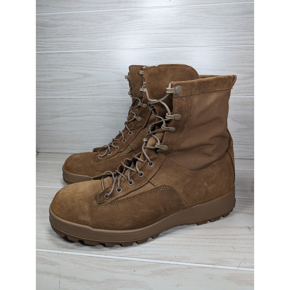 McRae Footwear Gore-Tex Vibram Military Combat Boot Men Tan 12-D-1055 - 12.5R